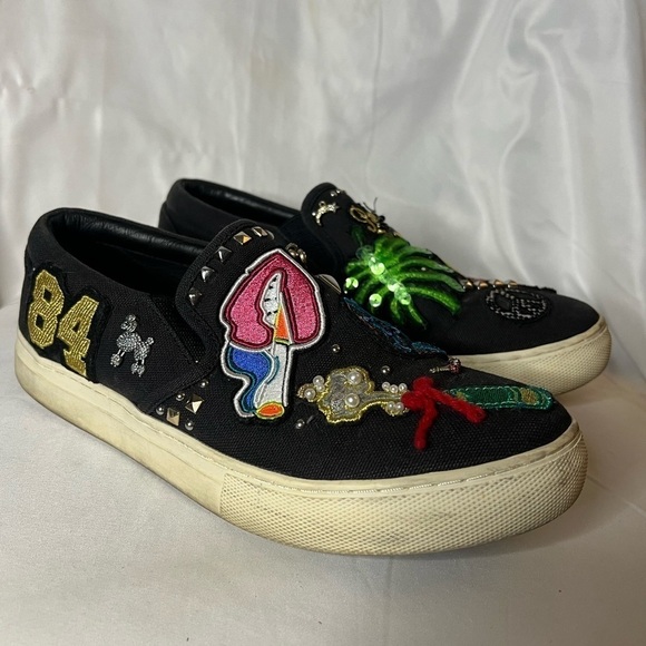 Marc Jacobs Mercer Slip On In Negro Black 8 1/2 - Picture 8 of 15